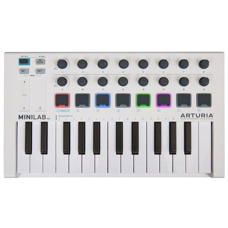 Arturia Minilab 3 25-Note Velocity Sensitive Slim Midi Keyboard