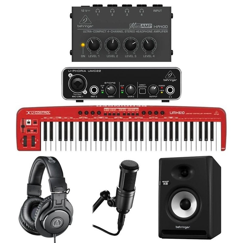 Behringer Music Production Starter 4 Bundle