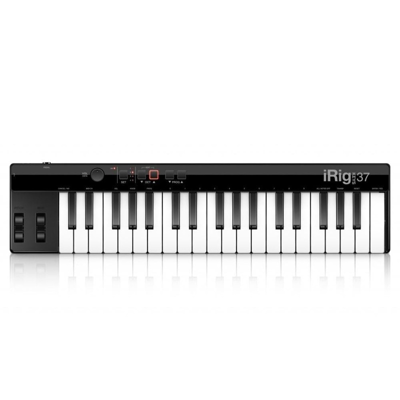 IK Multimedia iRig Keys 37 Mini Key USB Midi Controller For Mac/PC