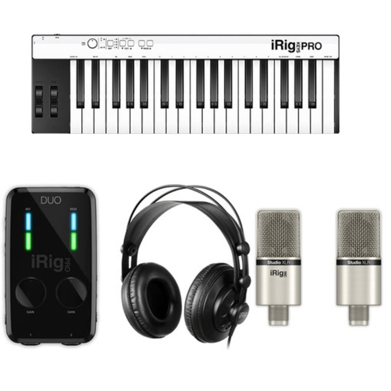 IK Multimedia iRig Pro Duo Studio Suite Deluxe - Music Production Bundle
