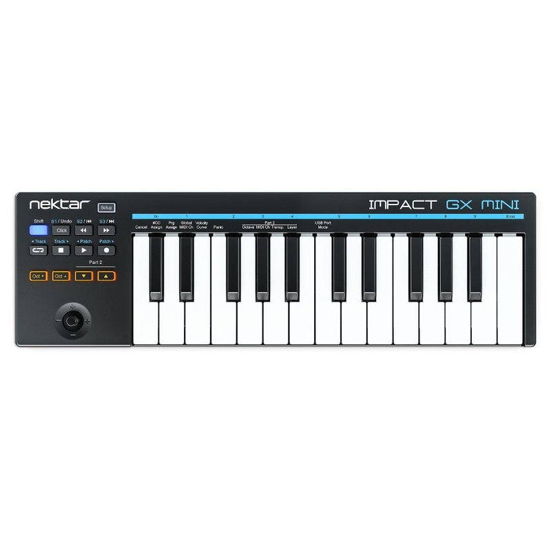 Nektar Impact GX Mini 25-Keys USB Midi Controller Keyboard