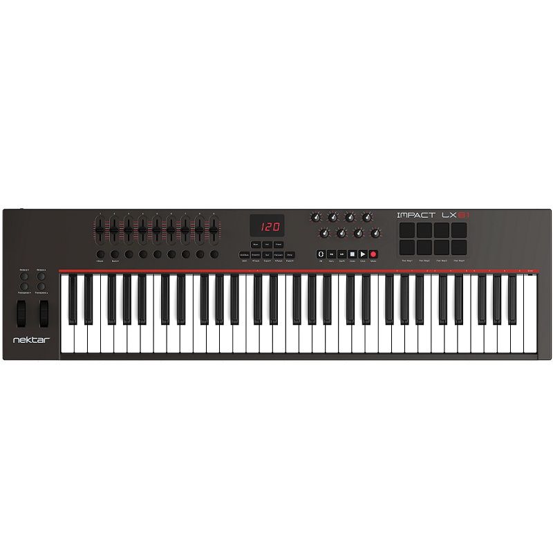 Nektar Impact LX61 61-key MIDI Controller Keyboard