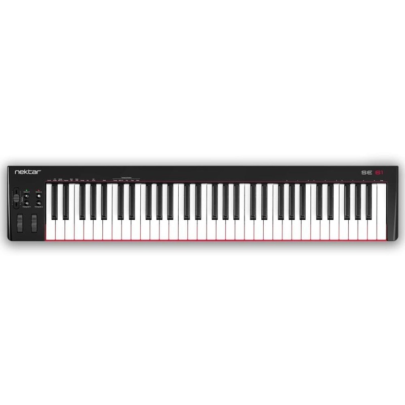 Nektar SE61 61-Key USB MIDI Controller Keyboard