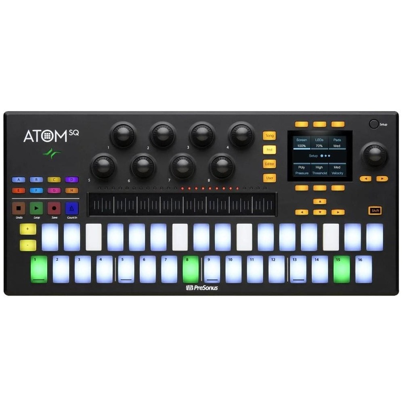 Presonus ATOM SQ Hybrid MIDI Keyboard Pad Performance & Production Controller