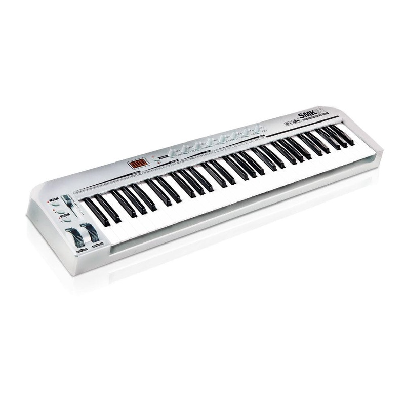 Smart Acoustic SMK61 Multi-functional USB/MIDI Controller Keyboard