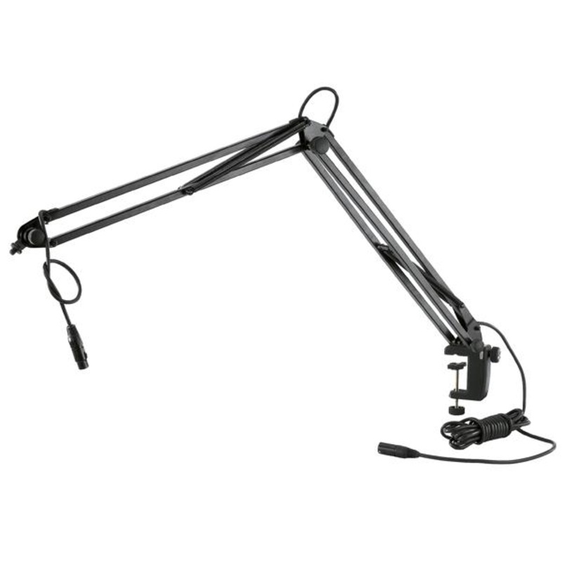 Konig & Meyer 23850-311-55 Microphone Desk Arm Stand - Black