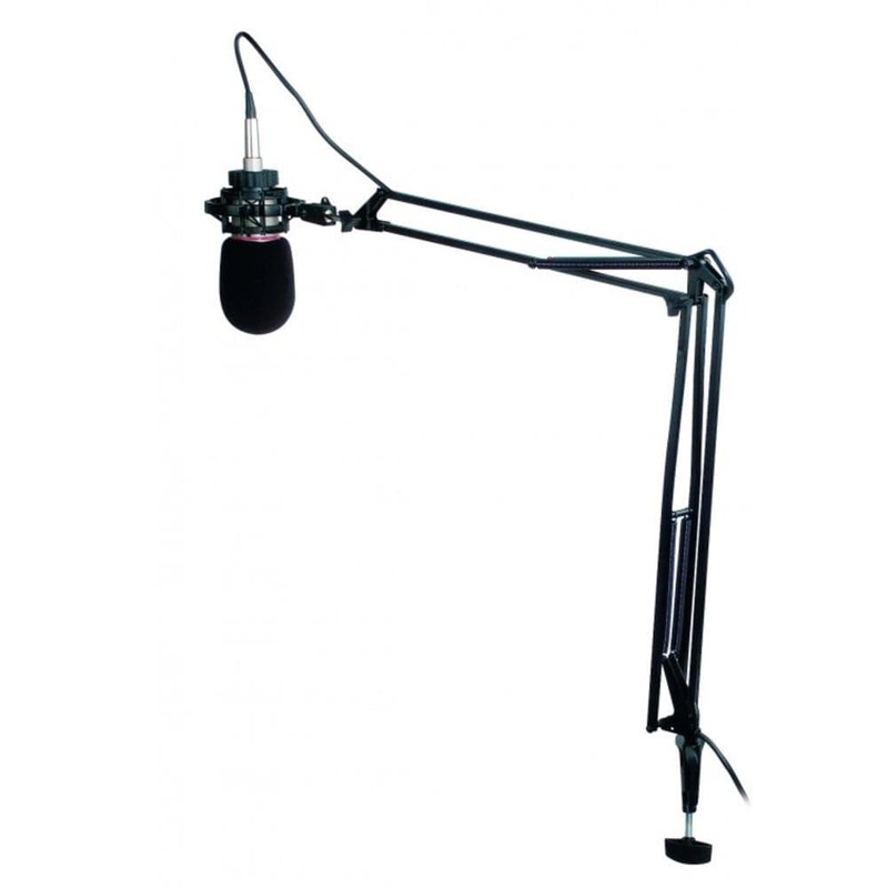 Proel DST260 Extensible Arm Microphone Stand- Matt Black