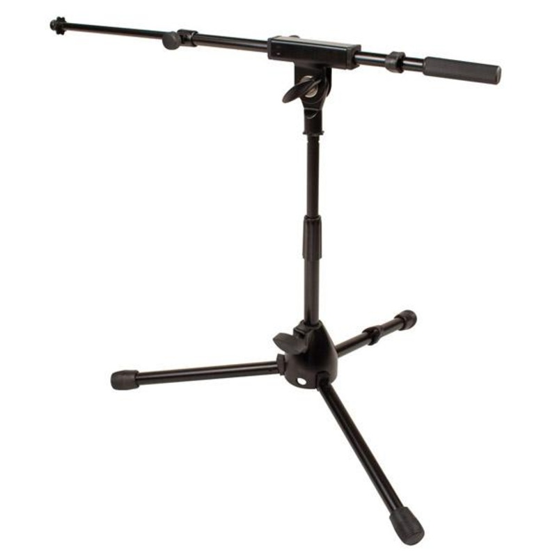 Ultimate Support JS MCTB50 Low Profile Short Mic Stand with Telescoping Boom