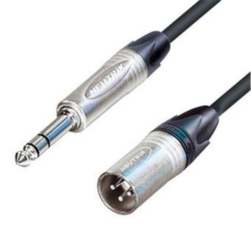 1/4inch Mono Jack to XLR Microphone Cable With Neutrik Connectors