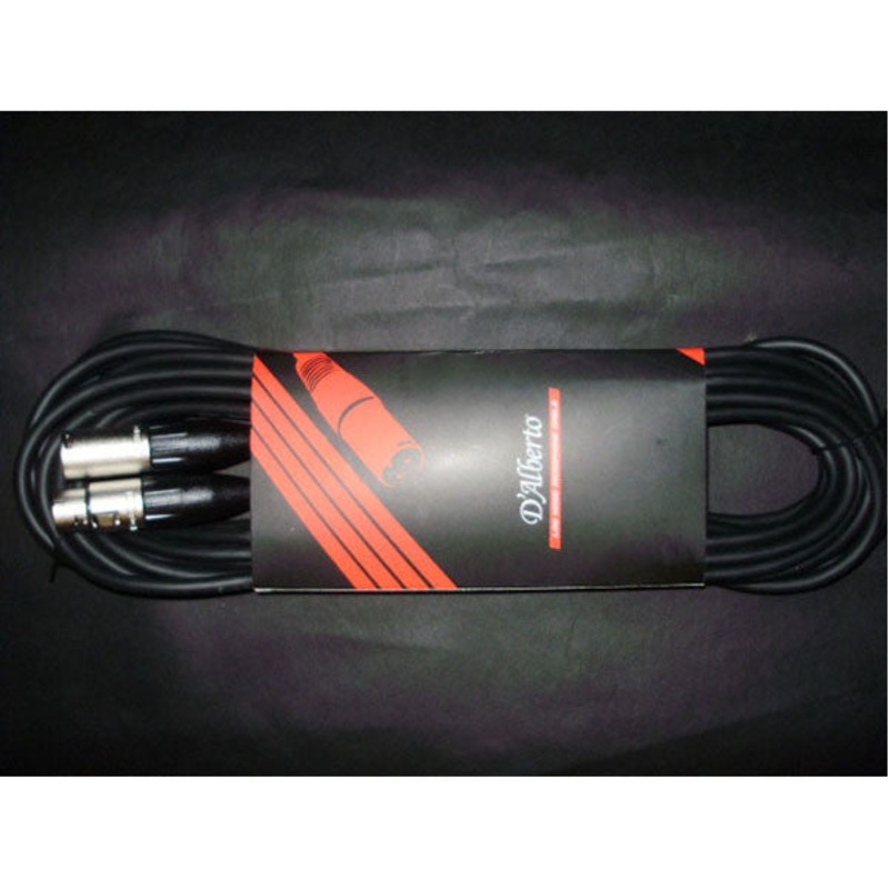 D'ALBERTO XLR-XLR 9M Microphone Cable