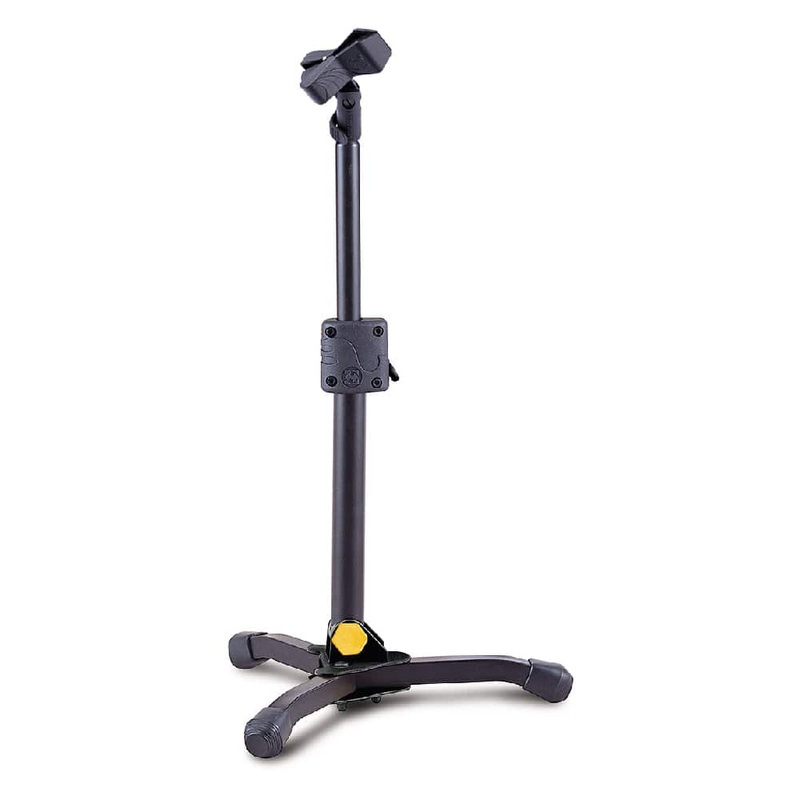 Hercules MS300B Low Profile Straight Microphone Stand With EZ Mic Clip