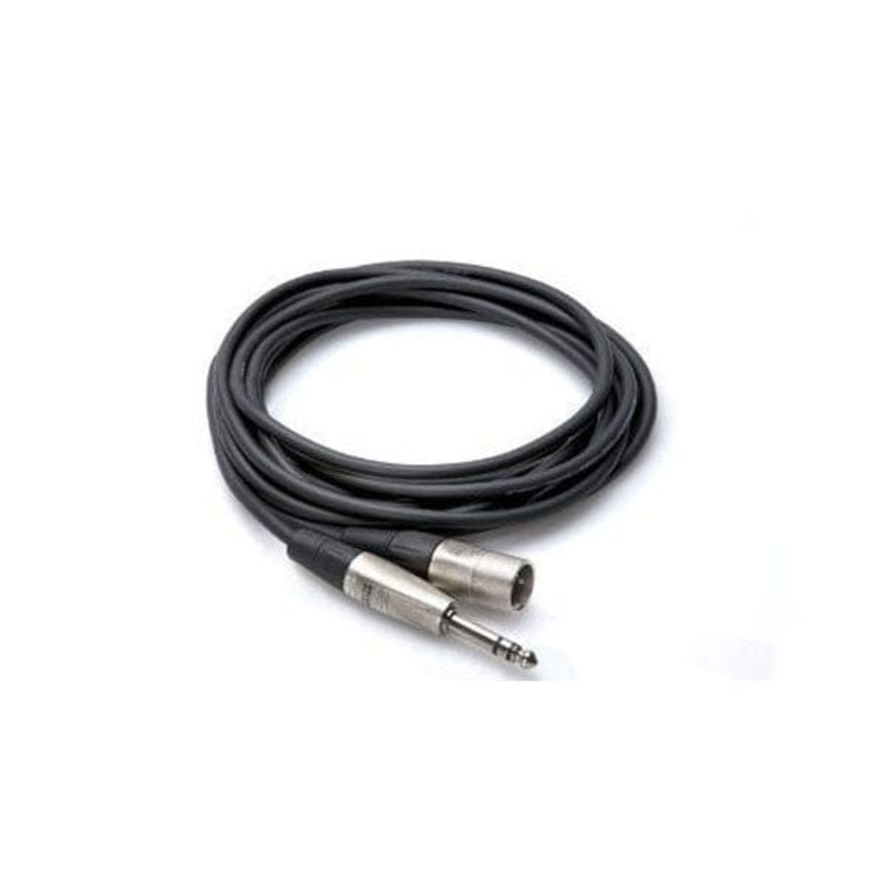 Hosa REAN 1/4 in TRS to XLR3M Pro Balanced Interconnect Microphone Cable