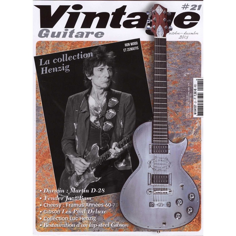 Vintage Guitare #21 - Octobre/Decembre 2015