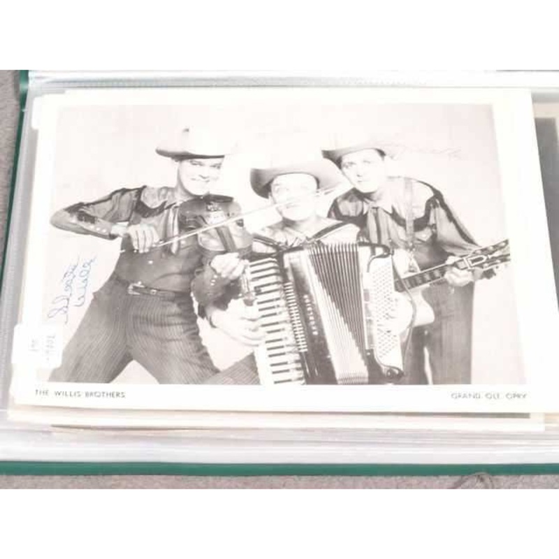 Willis Brothers Publicity Photo (Autographed)