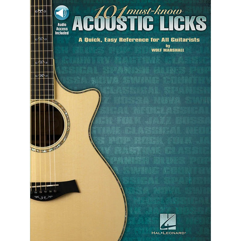 101 Must-Know Acoustic Licks-A Quick, Easy Reference for All Guitarists
