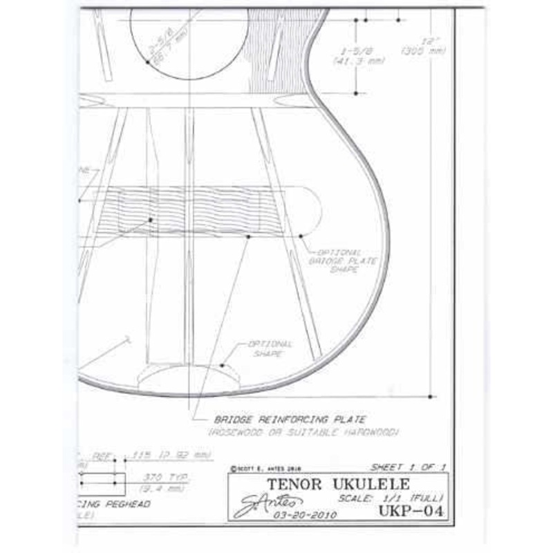 Blueprint - Tenor Ukulele