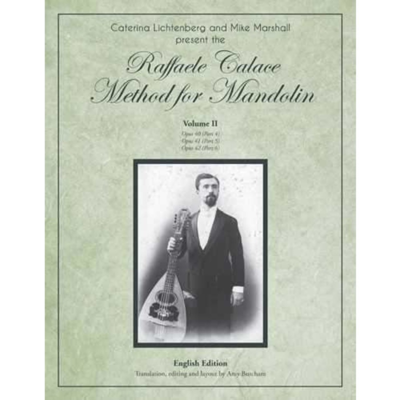 The Raffaele Calace Method for Mandolin - Volume II, English Edition