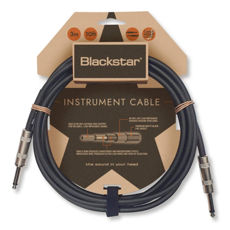 Blackstar Standard Instrument Cable 1.5M Straight/Straight - BSCBLSTD1MSS