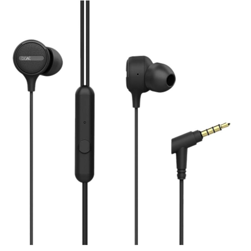 boAt BassHeads 103 In Ear Wired Headphone With Mic