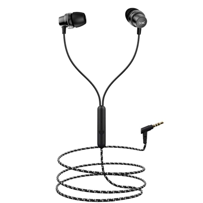 BOAT BassHeads 182 In Ear Wired Headphone With Mic