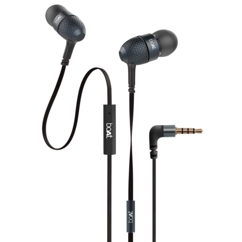 boAt BassHeads 220 In Ear Wired Headphone With Mic