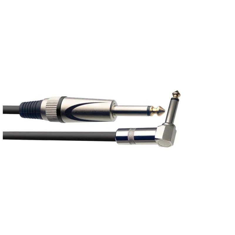 Stagg SGC6PL DL 6M Angled S Series Deluxe Instrument Cable