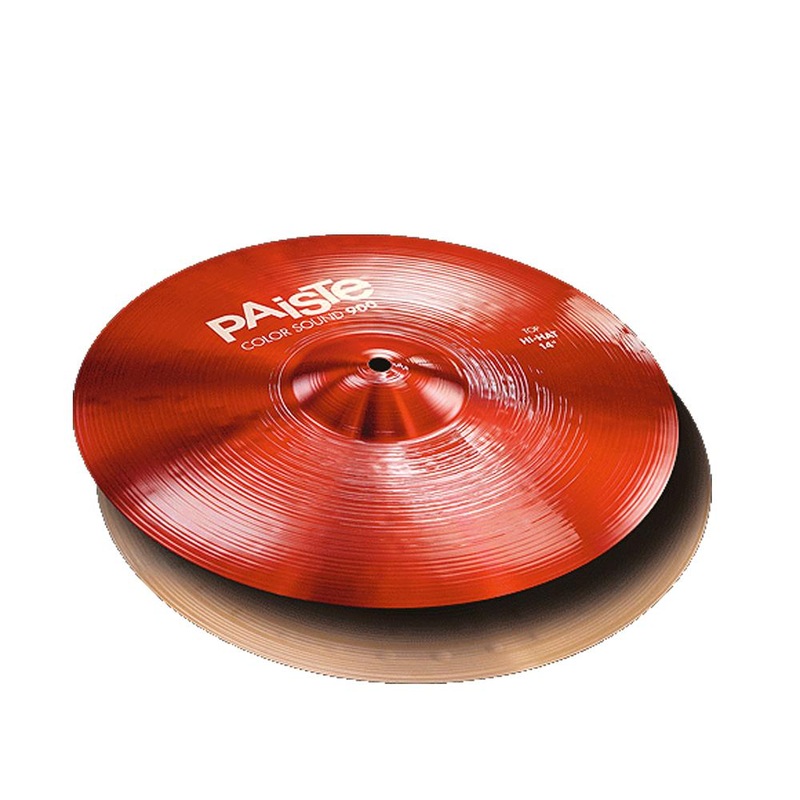 Paiste 14inch Color Sound 900 Red Hi-Hat Cymbal