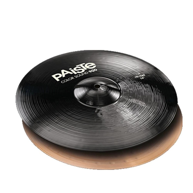 Paiste CS900 14 Inch Color Sound 900 Black Hi Hat Cymbals