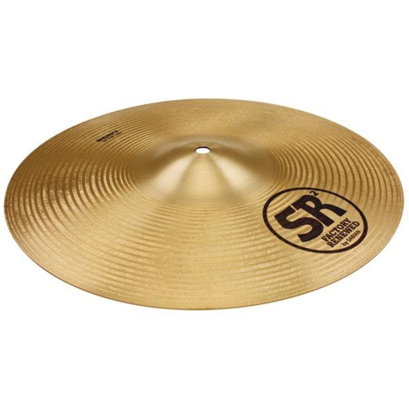 Sabian 14-Inch SR2 Factory Renewed Medium Top Heavy Bottom Hi Hat Cymbals