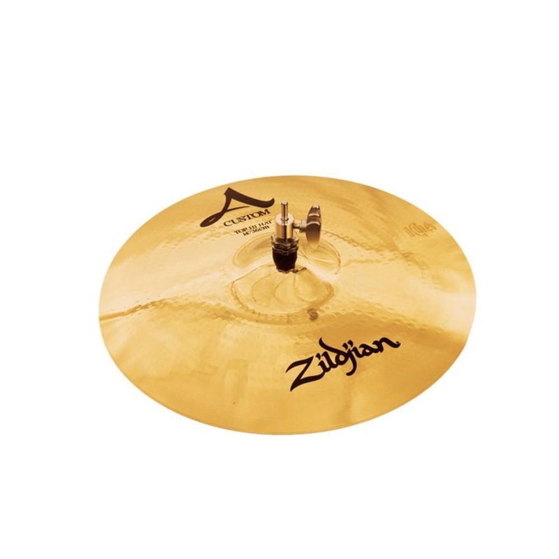 Zildjian A20511 14 inch A Custom Hi Hat Top Cymbals - Brilliant