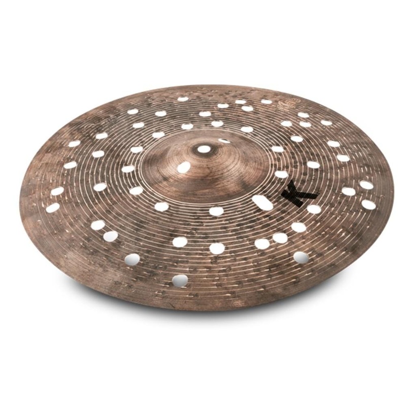Zildjian K1411 14 Inch K Family Custom Special Dry FX Hi Hat Cymbal- Top