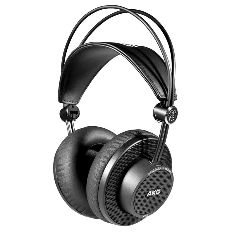 AKG K245 Over-Ear Open-Back Lightweight Foldable Studio Headphones
