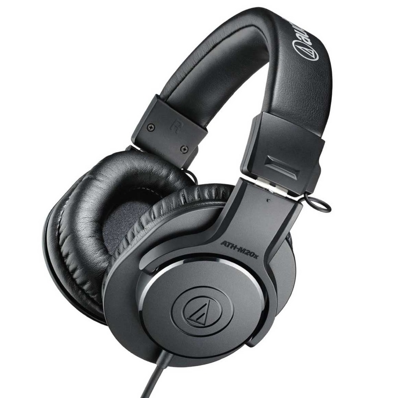 Audio-Technica ATHM20X Closed-back Monitor Headphone 47 ohms