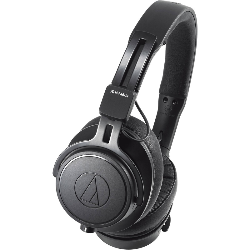 Audio-Technica ATHM60X Dynamic Closed Back Monitor Headphones