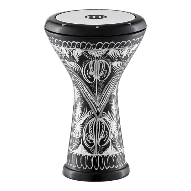 Meinl Percussion Aluminum Series 8 1/2" Hand Engraved Synthetic Head Doumbek