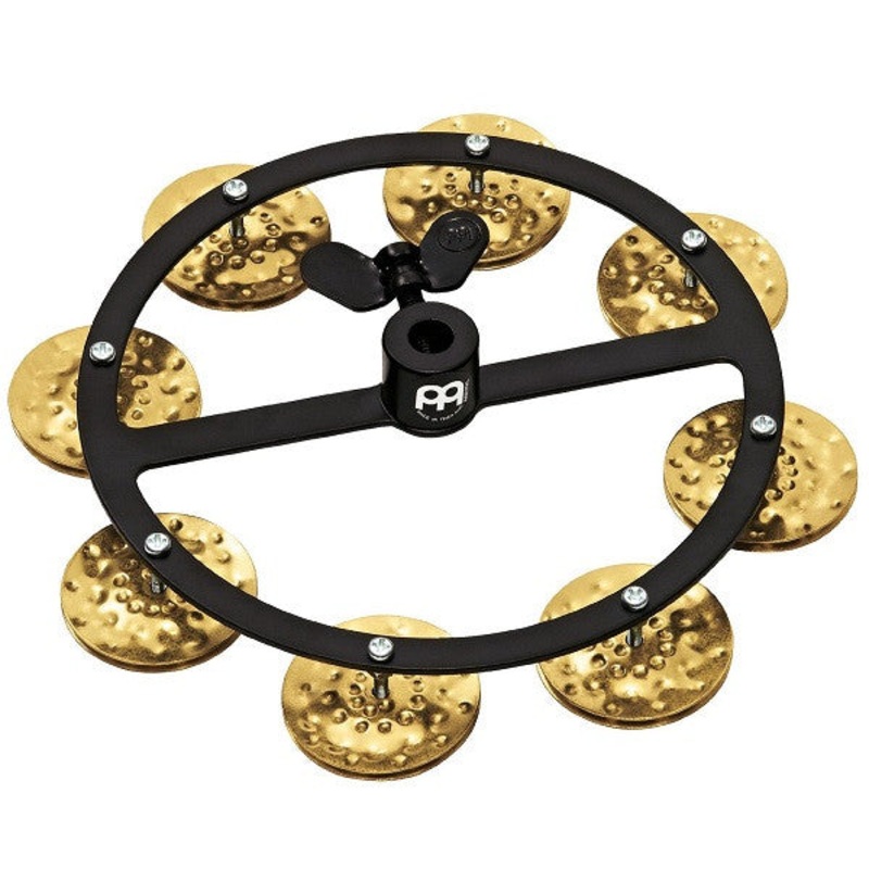 Meinl Percussion HTHH1B-BK Hi-Hat Tambourine - Black