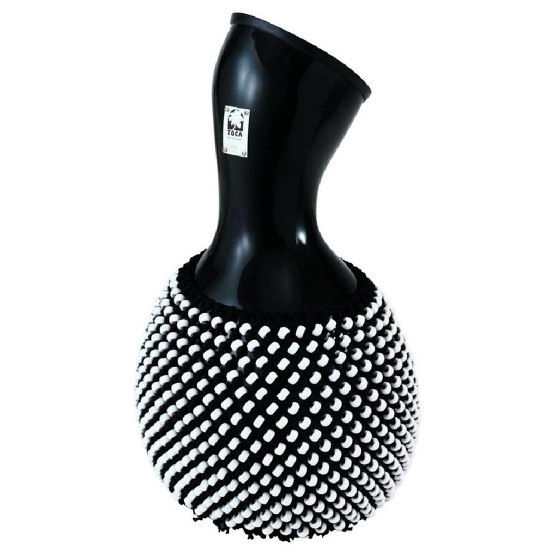 Toca Percussion Fiberglass Shekere With White Beads
