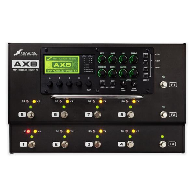 Fractal Audio AX8 Amp Modeler Multi-Effects Guitar Processor
