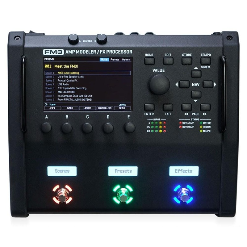 Fractal Audio FM3 Amp Modeler Multi FX Guitar Processor