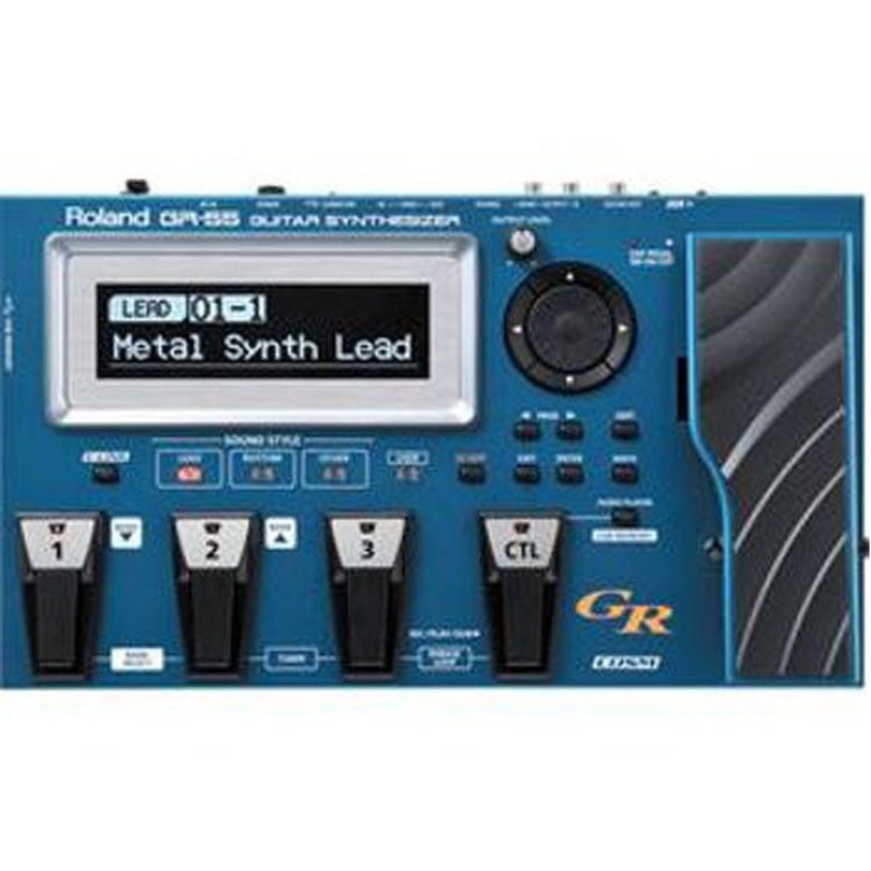 Roland GR-55 Guitar Synth With GK-3 Pickup - Blue