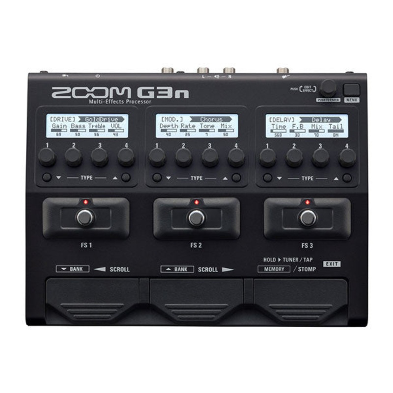ZOOM G3n Intuitive Multi-Effects Guitar Processor