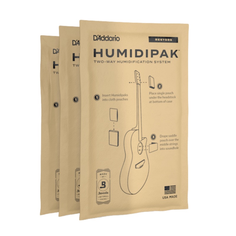 D'Addario - Two-Way Humidification System Conditioning Packets 75%RH