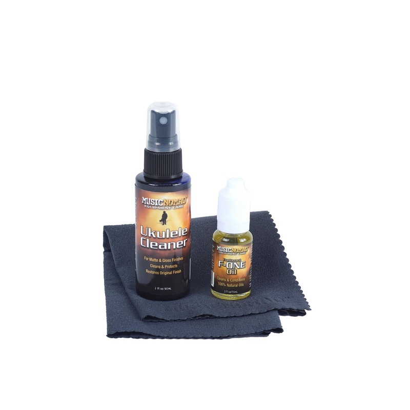 MusicNomad Premium Ukulele Care Kit