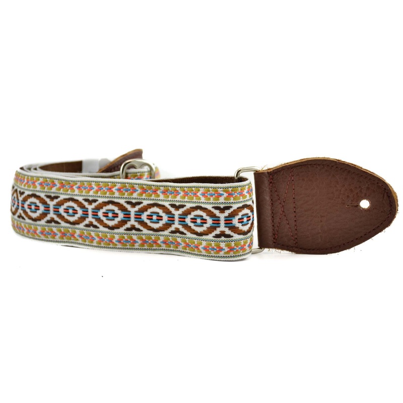 Souldier 2" Bohemian Strap - Brown/Turquoise O'S
