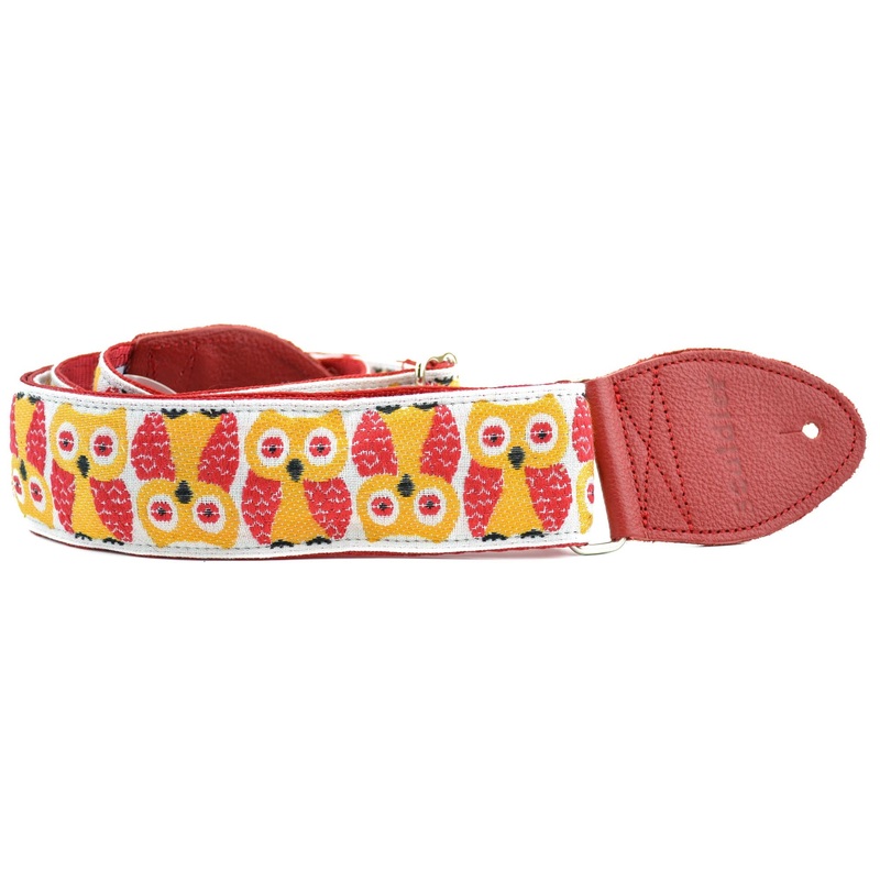 Souldier 2" Owls Strap - Red