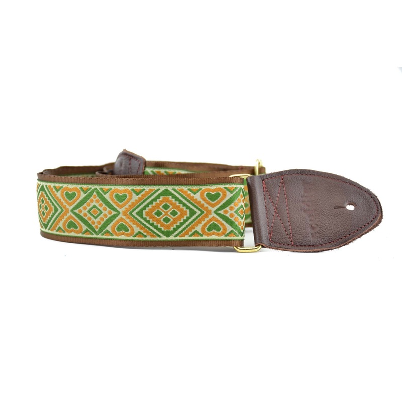 Souldier Sage And Cinnamon Guitar Strap