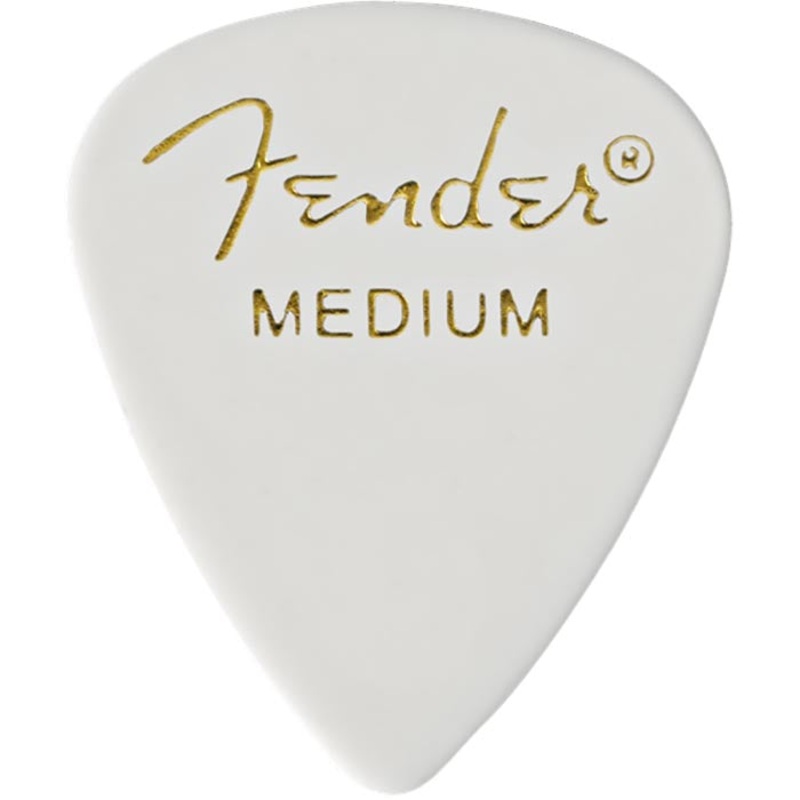 Fender 351 Shape White Medium 144 Count