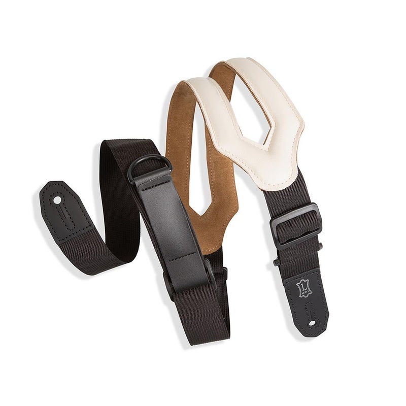 Levys 3 Inch Right Height Ergonomic Padded Strap Cream