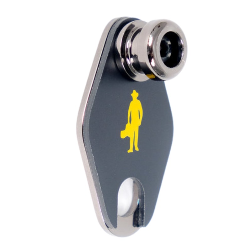 MusicNomad Acousti-Lok Strap Lock Adapter - Taylor Guitars w/9-Volt Expression System