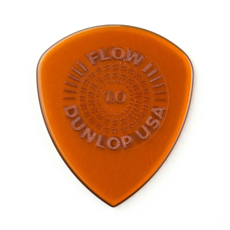 Dunlop 1.00 Flow Standard Grip Picks, 6 Pack